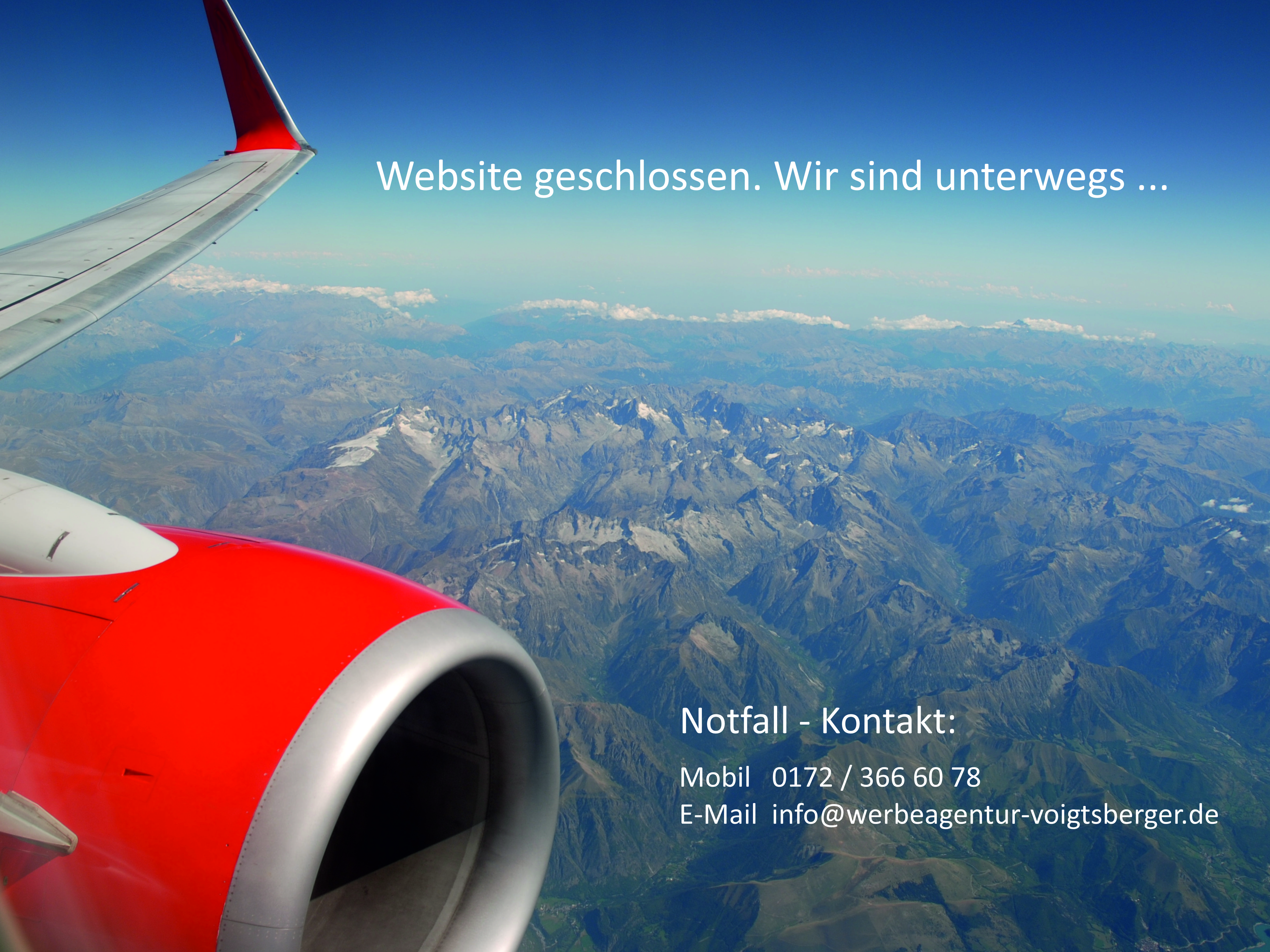 Bald wieder für Sie da.